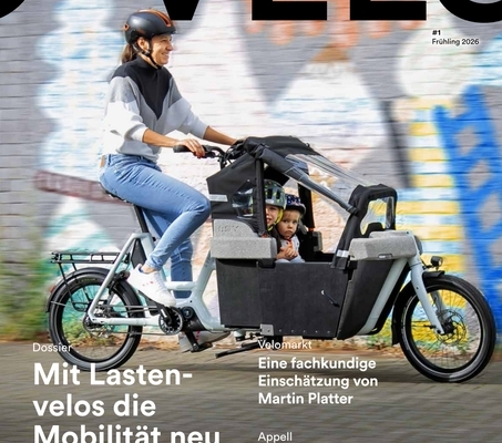 Titelbild Pro Velo Magazin Frühling 2026